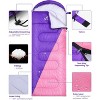 Sportneer Sleeping Bags for Adults, Warm & Cold Weather Sleeping Bag for Adults Kids Boys Girls - 4 of 4