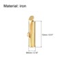 Unique Bargains Tube Ball Bead Slide on End Clasps for Multi-Strand DIY Craft Making 100 Pcs - 2 of 3
