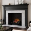 Modern Ember Lakeport Traditional Wood Fireplace Mantel Surround Kit - 2 of 4