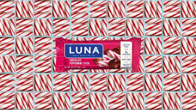 LUNA Nutz Over Chocolate Nutrition Bars - 6ct, 2 of 8, play video
