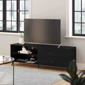 65" June Mid-Century Modern TV Stand for TVs up to 65" with Adjustable Shelf - Taylor & Logan