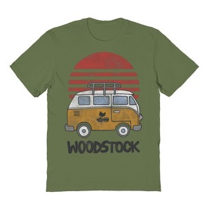 Woodstock Men's Bus 1 Short Sleeve Graphic Cotton T-Shirt - 1 of 1