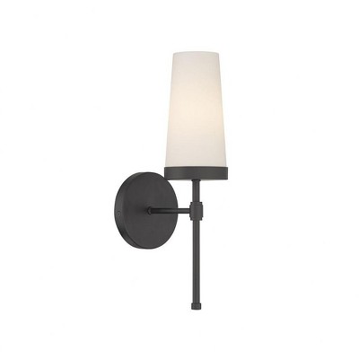 Savoy House Haynes 1 - Light Wall Light in  Matte Black