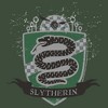 Juniors Womens Harry Potter Slytherin House Shield Festival Muscle Tee - 2 of 4