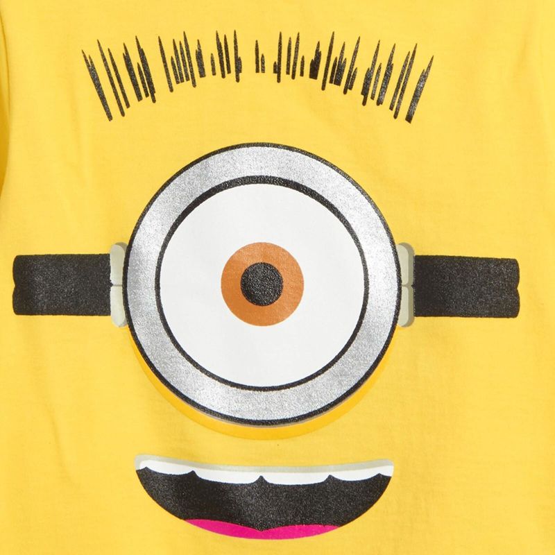 Despicable Me Minions Baby T-Shirt and Shorts Outfit Set Infant, 5 of 8
