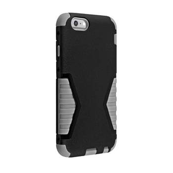 Verizon Shock Absorbent Rugged Case for iPhone 6 Plus/6s Plus - Black/Gray