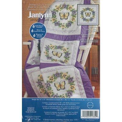 Janlynn Stamped Cross Stitch Kit 14x14-advice On Life : Target