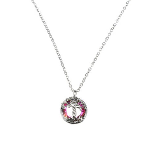 Unique Bargains Layered Choker Necklaces Circle Pendant Choker Necklace for  Women Silver Tone 1PC