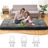 Floor Mattress Japanese Futon Mattress - Roll Up Portable Sleeping Pad for Guest Room, RV, Travel - 3 of 4