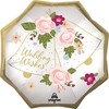 LoonBalloon 22 Inch Wedding Wishes Satin Octagon Balloon with 4 Latex Balloons – Elegant & Stylish Wedding Balloon Set - 2 of 3