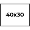 PosterPalooza | Flat Silver Picture Frame - UV Acrylic, Backing Board, Hanging Hardware Included - 2 of 4