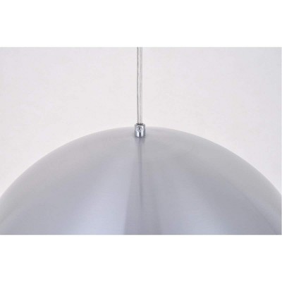Burnished Nickel 15.5" Contemporary Pendant Light
