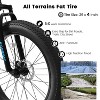 Belatt 26" Adult Mountain Bike, 21 Speed, Front Suspension, Dual Disc Brakes, 17" Steel Frame, All Terrain Bike, 85% Pre-Assembled - 4 of 4