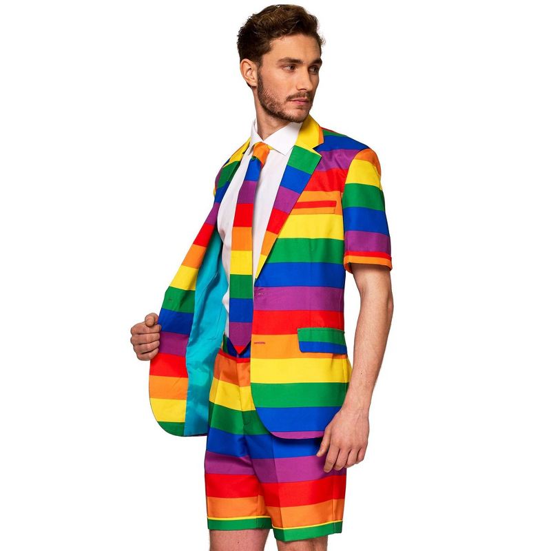 Suitmeister Men's Party Suit - Summer Rainbow - Multicolor, 5 of 6