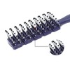 Unique Bargains Vented Hair Brush with Ball-Tipped Bristles Deep Blue 1 Pc - 3 of 4