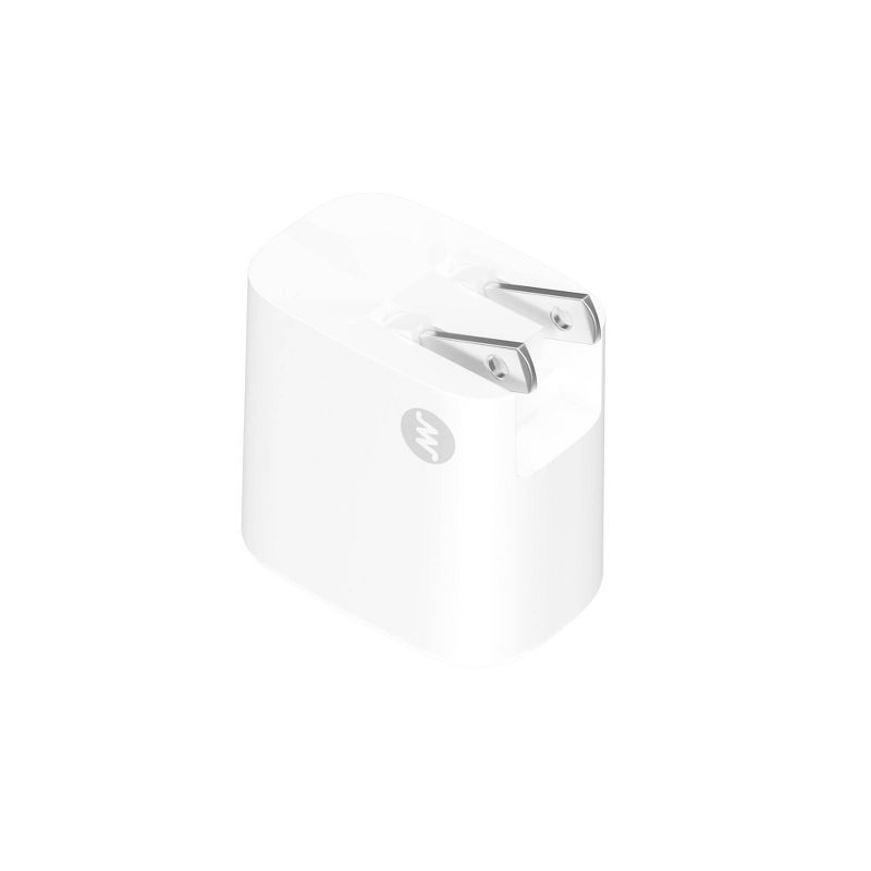 Just Wireless Pro Series 30W 2-Port USB-A &#38; USB-C Home Charger with 6&#39; Lightning to USB-C Cable - White, 6 of 8