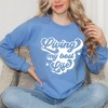 Simply Sage Market Women's Graphic Sweatshirt Retro Living My Best Life - 2 of 4