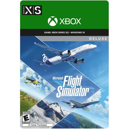 Download Xbox Microsoft Flight Simulator 40th Anniversary Premium Deluxe  Edition Xbox One Digital Code