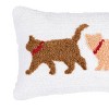 C&F Home Pets Trio Hooked Throw Pillows - 2 of 3