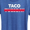 Women's - Instant Message - Taco Tuesday Crossed Out Short Sleeve Graphic T-Shirt - 2 of 4