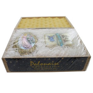 Polonaise Ornaments 6.5 Inch Peace On Earth Gift Set Angel Bible Gift Set Tree Ornaments - 1 of 4