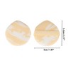 Unique Bargains Dual Color Teardrop Face Makeup Sponge 7 Pcs - 2 of 4