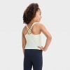 Girls' Strappy Crop Tank Top - All In Motion™ - 2 of 3
