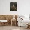 Stupell Industries Ghost in Pumpkin Patch Framed Giclee Art, Black, 24" x 30" - 3 of 4
