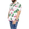 HAPPY BAY Men's Hawaiian Short Sleeve Button Down Shirt Mens Vacation Shirts Summer Beach Casual Tropical Shirts for Men Funny - image 2 of 4