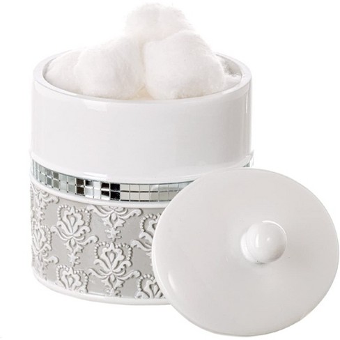 8oz Bathroom Accessories Storage Jars, Q-tip Container, Bathroom