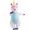 Joyfy Adult Halloween Inflatable Costume Unicorn Inflatable Blow Up Costume for Halloween Dress up Party - 4 of 4