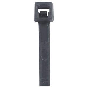 Box Partners Colored Cable Ties 40# 5 1/2" Gray 1000/Case CT433F - 1 of 1