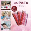 4E's Novelty Valentines Pencils for Kids 36 Pack Bulk Valentines Day Pencils for Classroom Gifts, Prizes for Party Favors - 4 of 4