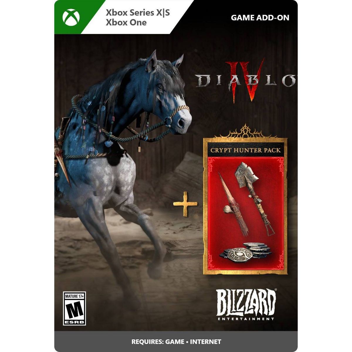 Diablo IV Crypt Hunter Pack - Xbox Series X|S/Xbox One (Digital)