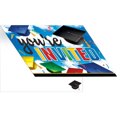 50ct Graduation Celebration Invitations