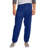 Hanes EcoSmart Men's Fleece Sweatpants, Value 2-Pack, 32" - 2 of 4