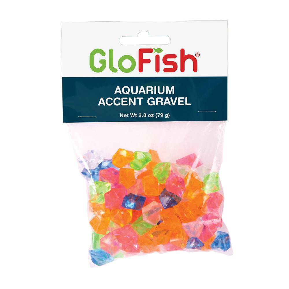 Photos - Aquarium Decoration Glofish Mix Accent Gravel for Aquarium Tanks - 2.8oz 