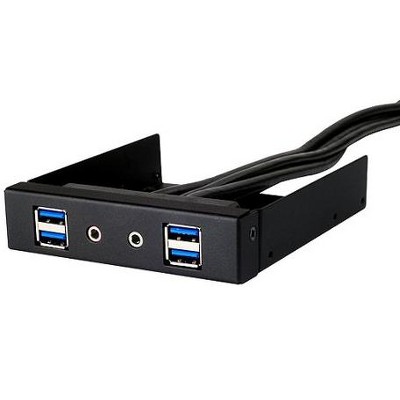 SilverStone Technology  Black 3.5 inch 4xUSB3.0 front bay Black