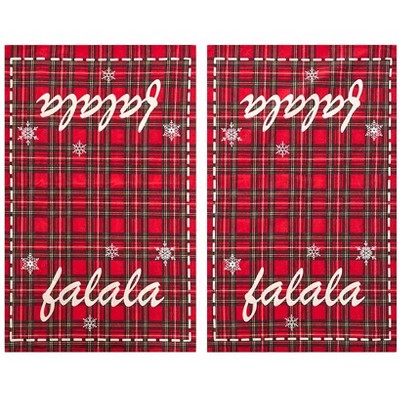 The Lakeside Collection Christmas Deer Housewares Collection - Set of 2 Kitchen Towels
