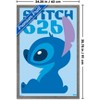 Trends International Disney Lilo & Stitch (2002) - Stitch Minimalist Profile Framed Wall Poster Prints - 3 of 4