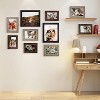 Attop Picture Frames Collage Wall Decor 10-Pack, Gallery Wall Frame Set with 8x10 5x7 4x6 Frames 3 Different Finishes - 2 of 4