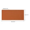 Unique Bargains PU Leather Dual Side Waterproof Mouse Pad Desk Protector 1 Pc - 2 of 4