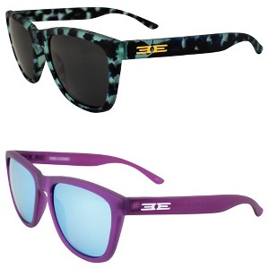 2 Pairs of Epoch Eyewear Vibe Sunglasses with Flash Mirror Lenses - 1 of 4