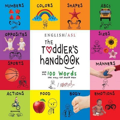 The Toddler's Handbook - Large Print by  Dayna Martin (Paperback)