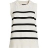 Lands' End Women's Drifter Cotton Easy Crew Neck Vest Sweater - image 3 of 4