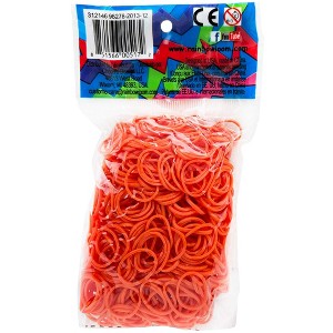 Rainbow Loom: Solid Orange Rubber Bands, Ages 7+ - 1 of 4