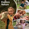 ROBOTIME Nature Exploration Toys, Kids Explorer Kit with Butterfly Net and Bugs Book, Educational Camping Gear for Kids, Green, 11.42"*6.69"*9.25" - 3 of 4