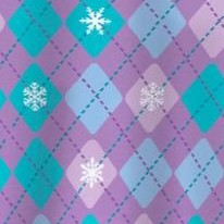 radiant violet argyle