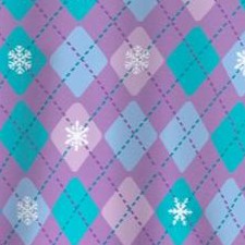 radiant violet argyle