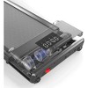 Walking Pad, Under Desk Treadmill, 2 in 1 Portable Treadmill with Remote Control LED Display(black) - 3 of 4